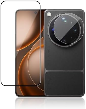 [1+1Pack] Lens Protector and Screen Protector for OPPO Find X9 Ultra, 9H Hardness Tempered Glass,Case Friendly,Anti-Scratch, Bubble Free, HD Clarity