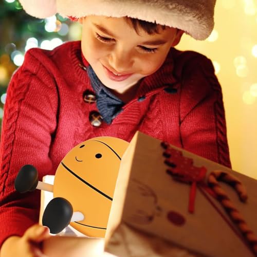 Image of Cute Basketball Night Lights for Children, Rechargeable Soft Light, Nursery Lights, Bedrooms, Desks, and Lovely Gifts for Boys and Girls