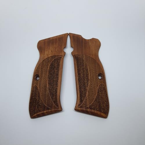 HK GRIPS Walnut Wooden Grip Panels Compatible with SAR Arms B6 Hawk Models Handcrafted Ergonomic...
