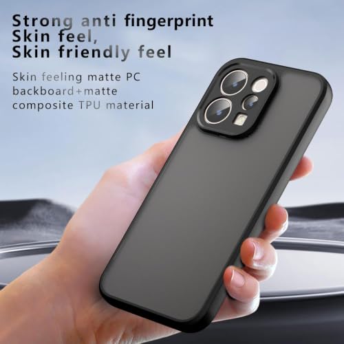 Image of Matte PC+TPU Phone Case for Realme P4 Power 5G, Black
