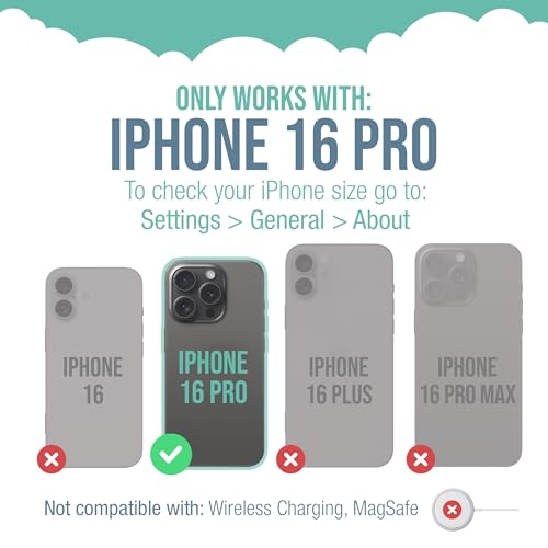 Image of Smartish - Leaf Me Alone - iPhone 16 Pro Wallet Case - Wallet Slayer Vol 1 [Slim + Protective] Credit Card Holder - Fits iPhone 16 Pro