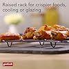 GoodCook 15” x 10.5” Nonstick Carbon Steel Baking Pan & Raised Wire Rack – Pizza Crisper, Crispy Bacon, Multipurpose Cooking Sheet Pan, Cooling Rack, Kitchen Cookware Set, Dishwasher Safe #5