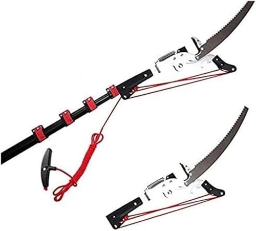 Telescopic Pole Saw Tree Pruners Professional Extendable Pruning Saw Gardening Bypass Landscaping Lopper Tools with (Size : 7.2m)