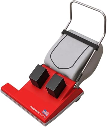 Mastercraft Battery Operated Wide Area Vacuum Commercial Floor Vacuum for Large Area Cleaning, Cordless Design