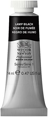 Winsor & Newton 102447 5 ml Tube Professional Water Colour, Olive Green