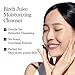 ROUND LAB Birch Juice Moisturizing Cleanser | Unclogs hidden sebum, Clears away dead skin cells., Soothing, Low pH, Gel Type Cleanser (5.07 fl.oz)