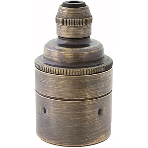 Soporte de lámpara de latón E27 ES Edison Cover