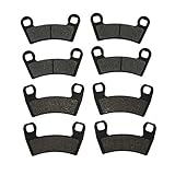 Cycle ATV - Semi Metallic Brake Pads - Front and Rear fits Polaris Razor 900S S RZR 900