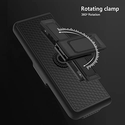 Housse Samsung Galaxy Z Fold 3 noire pour utilisation active