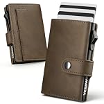 YESIIW – YESIIW Herren Geldbörse mit mit RFID Slim Wallet mit Magneti