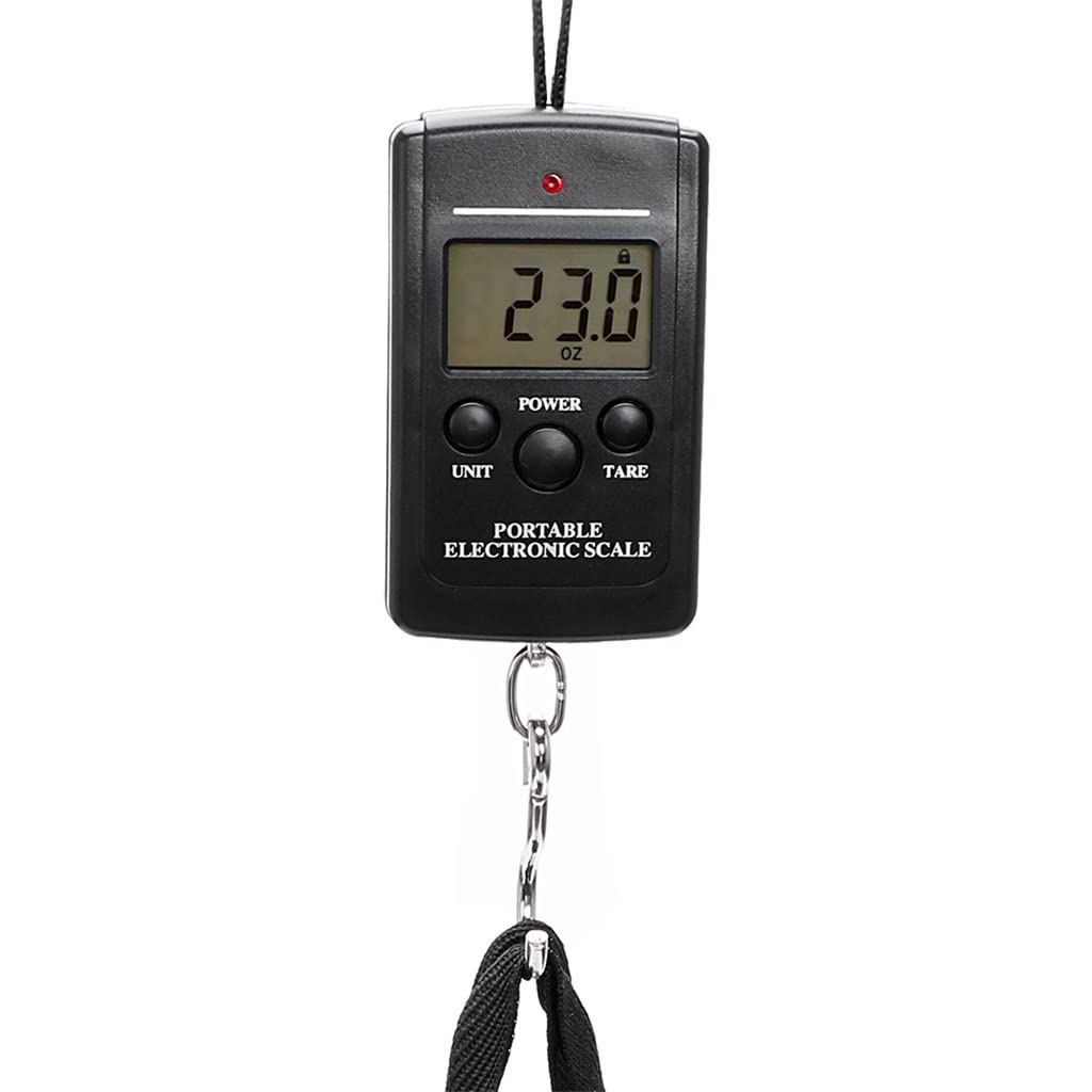 Mini Digital Scale Fishing Luggage Weighting Steelyard Hanging Electronic Hook Kitchen Weight Tool