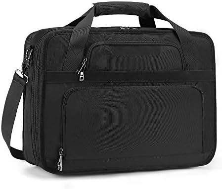 ESTARER 17-17.3 inch Laptop Briefcase Business Laptop Bag Large Messenger Shoulder Bag for Business College Travel