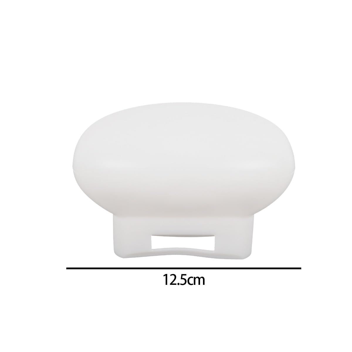 Diffusore Di Luce Morbida in Silicone Bianco Flash, Accessorio Di Illuminazione Modulare Pieghevole Con Sfera Magnetica in Silicone