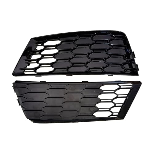 Calandre voiture pour A4 B9 2016-2018 cache de phare antibrouillard - 3
