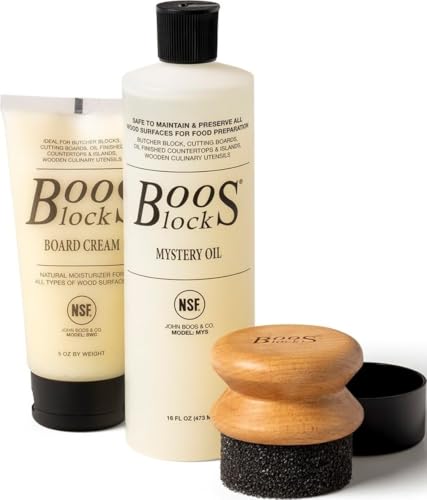 John Boos 3-Piece All-Natural Care & Maintenance Set