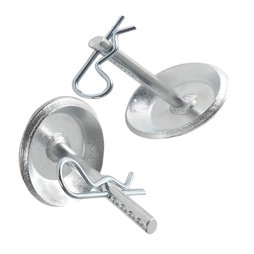 Metal Snow Plow Skid Shoes Adjustable Feet with Pins & Washer Accessories Heavy Duty Snow Plow Skid Simple Installation