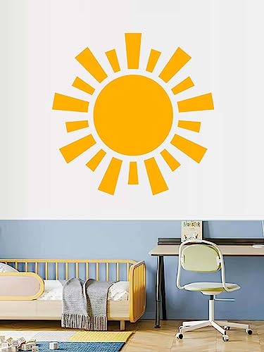 Vinilo decorativo sol grande para niños 61 cm x 61 cm miniatura 2