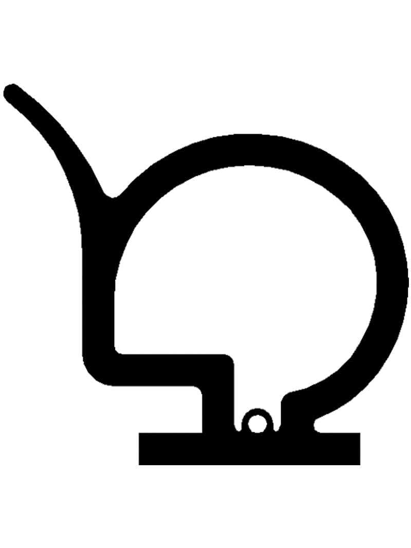 Vertical Sliding Sash Bottom Rail Weather Gasket Seal Black*