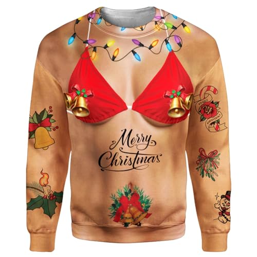 Woman Yelling at Table Dinner Funny Sweatshirt Fake Ugly Christmas Cat Meme T-Shirt Gift for Men Women