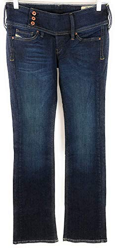 Diesel Cherock Womens Regular Slim RS004 Stretch Jeans Dark Blue (W26 L30)