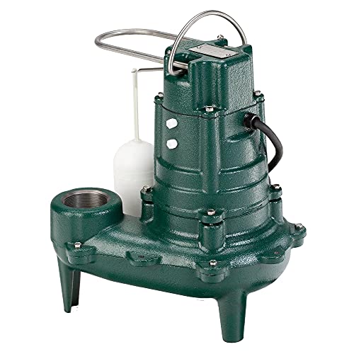 Zoeller 267-0006 M267-25 2-inch Sump Pump with 25 foot cord, 1/2 Horsepower by Zoeller - Used condition - US$331.76