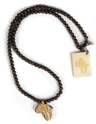 WOOD FELLAS Unisex Holz-Halskette Africa Unity One Cover