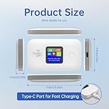 4G/5G Portable Wifi Router,4G LTE WiFi Travel Router with SIM Card Slot,Pocket Mobile wifi with Multi-Device Sharing Up to 10 Devices,Mobile Hotspot for Travel Party - Image 6