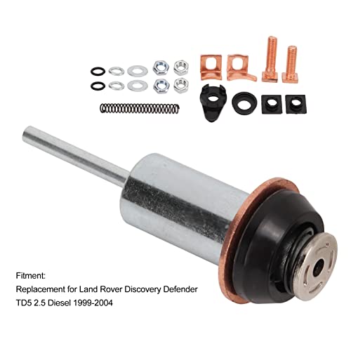 Acouto Kit de reparo de solenoide de motor de arranque a diesel NAD101240 Substituição para Land Rov