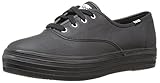  Keds Damen Triple Leather Laufschuhe, Schwarz (Black/Black), 39 EU