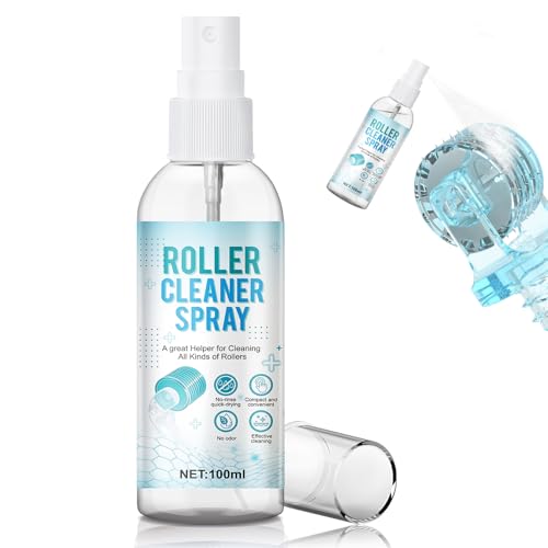 SHOPPGO Microneedling Viso Roller Cleaner, Derma Roller Cleaner, Spray Roller Cleaners, Adatto per Rulli, Microaghi, Derma Stamp, 100ml