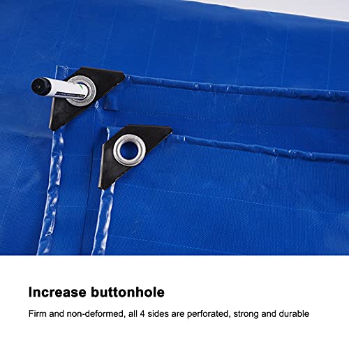 Bâche ignifuge imperméable résistante avec œillets housse de protection camping - 4