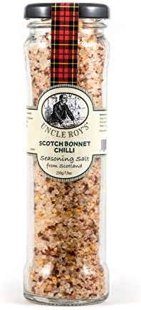 Super Hot Scotch Bonnet Chillies and Coarse Sea Salt (220g)