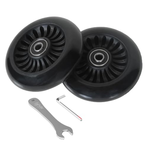 EzyRoller Replacement Wheels 96 mm - Set of 2 - Fits Classic, Drifter, and Junior Only