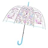 [BURBUJA TRANSPARENTE EN FORMA DE DOMO] Vigila tu entorno, mira a través de la visibilidad mientras te previenes a ti mismo y a los niños de la lluvia y el viento, siente que la lluvia cae mucho más cerca y va bien con cualquiera de tus atuendos