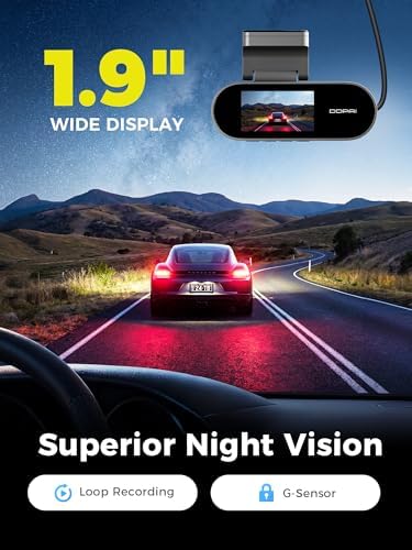 DDPAI N2 Dual Dash Cam, 2.5K+1080P UHD Dash Cam Front and Rear, Loop Record - 3