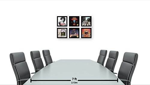 Creative Picture Frames 12.5" X 12.5" Lp Vinyl Cover Record Frame Display With Glass And Wall Hanger #TOP3