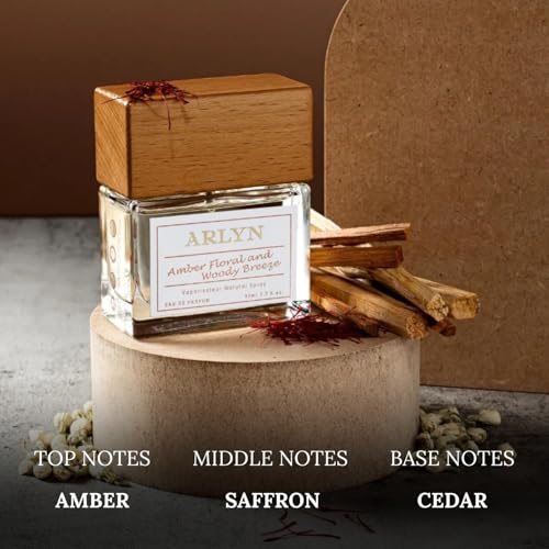Arlyn Amber Floral and Woody Breeze Eau De Parfum Inspired by Baccarat Rouge 540, Perfume for Men & Women, Luxury Fragrance - Vegan, Cruelty-Free, and Eco-Conscious (1.7oz / 50ml) - Image 3