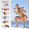 Resistance Bands for Working Out, 5-Pack Elastic Loop Exercise Bands for Strength Training Stretching, Home Gym Equipment for Pilates Yoga Physical Therapy, Leg Glute Arm Workout Kit for Women Men #1