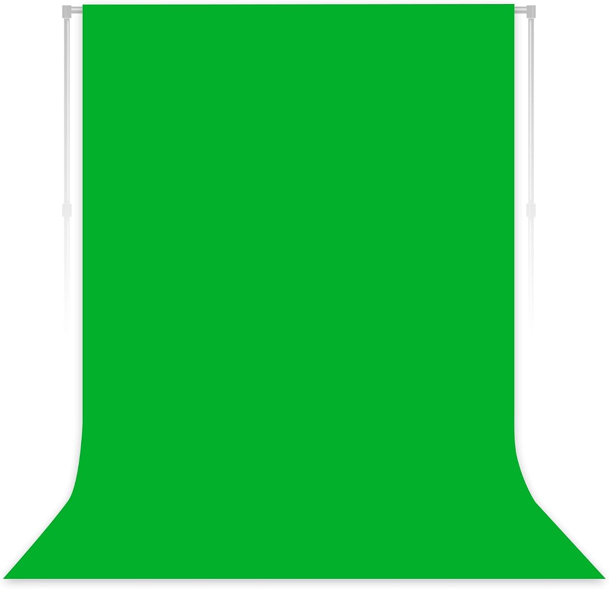 Fondo de pantalla verde clave, poliéster, 5 x 7 pies, fondo de fotografía, lavable a máquina, verde, LY166 | Fondos fotográficos de estudio versátiles, fáciles de instalar, para tomar retratos, decoración de fiestas, transmisión en vivo, grabación de video