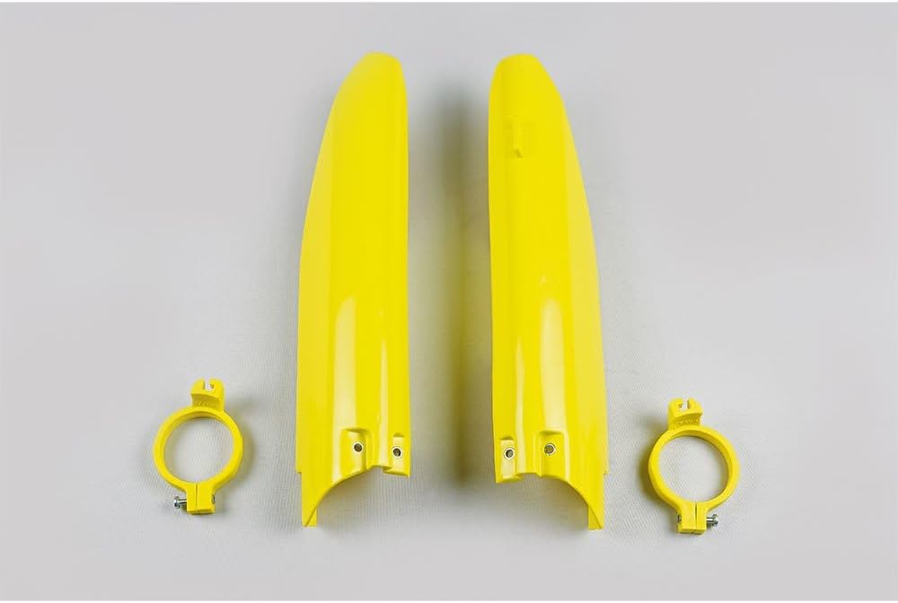 FORK COVER SUZ 04-05 YEL