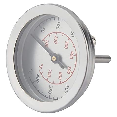 TOPINCN Termómetro Para Parrilla De Barbacoa Doble Escala Cover