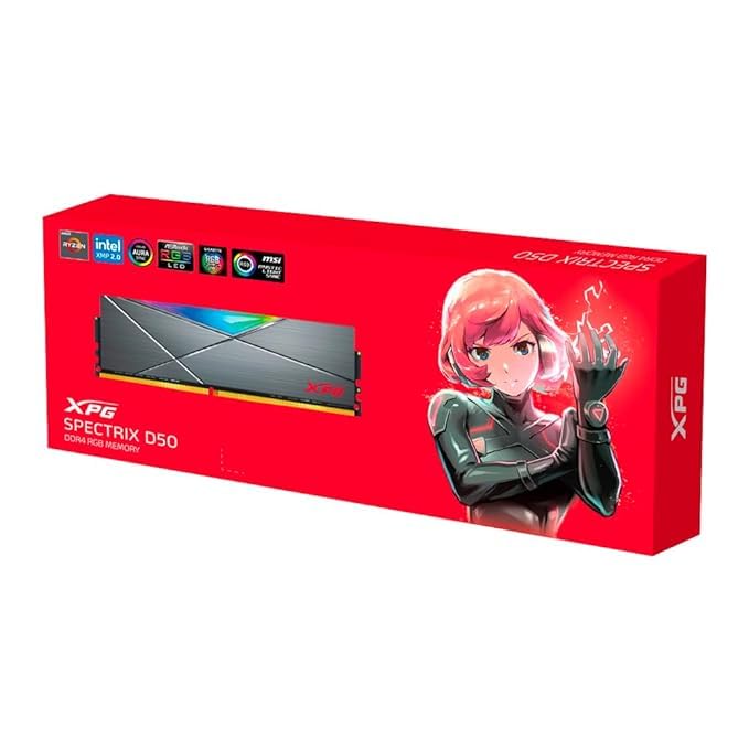 Amazon.in: Buy XPG SPECTRIX D50 8GB DDR4 3200 MHz CL 16-20-20 U