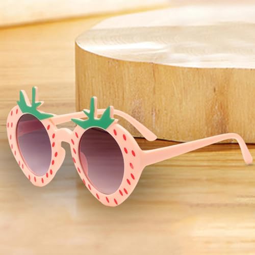 2xCute Beach Kids Sunglasses, Girls Sunglasses, Sun Protection for Costume Outdoor Party, 4 Pcs3