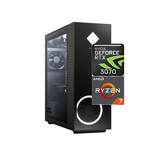 2021 Newest HP OMEN 30L Gaming Desktop PC, AMD 8-Core Ryzen 7 5800X(Up to 4.7GHz), GeForce RTX 3070, HyperX 16 GB RAM, 1TB SSD+1TB HDD, Windows 10, 750W PSU, Liquid Cooling, RGB Light+AllyFlex MP