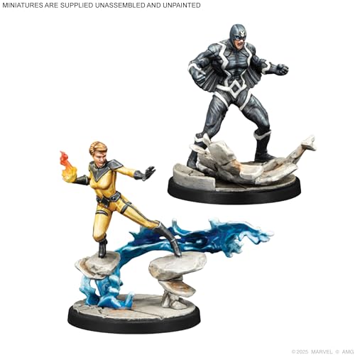 Marvel : Protocole de Crise extension Inhumains par Asmodee pour jeu de table