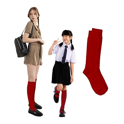 Girls Kid's 12 Pack School Uniform Knee High Socks