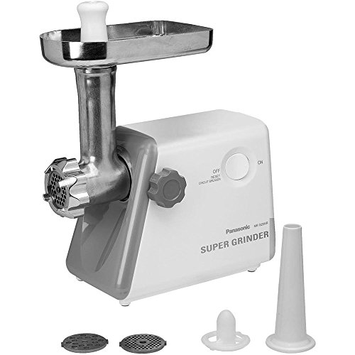 Panasonic MKG20NR PANAS-MKG20NRW Meat Grinder, MEDIUM, Black