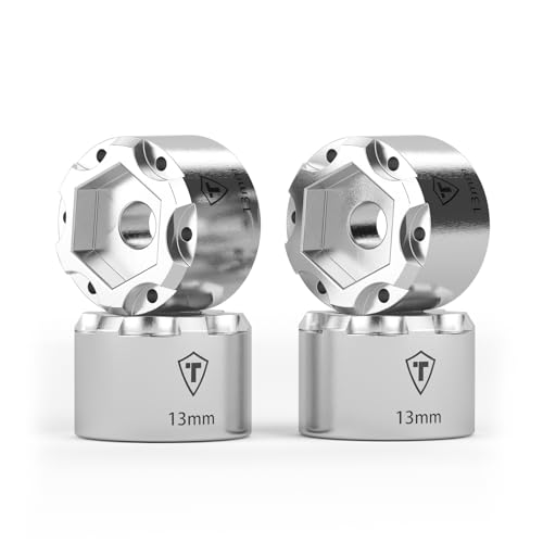 Moyeux de roue TREAL en aluminium 7075 usiné CNC pour la performance Mini Maxx
