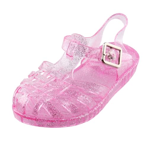 Girls Jelly Sandals Mary Jane Flats Kids Baby Character Princess Dress Costume Ballet Beach Sandals