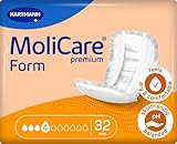 Molicare Premium Form 4 Tropfen, für leichte Inkontinenz: maximale Sicherheit, extra Auslaufschutz und Diskretion für Frauen und Männer, 32 Stück